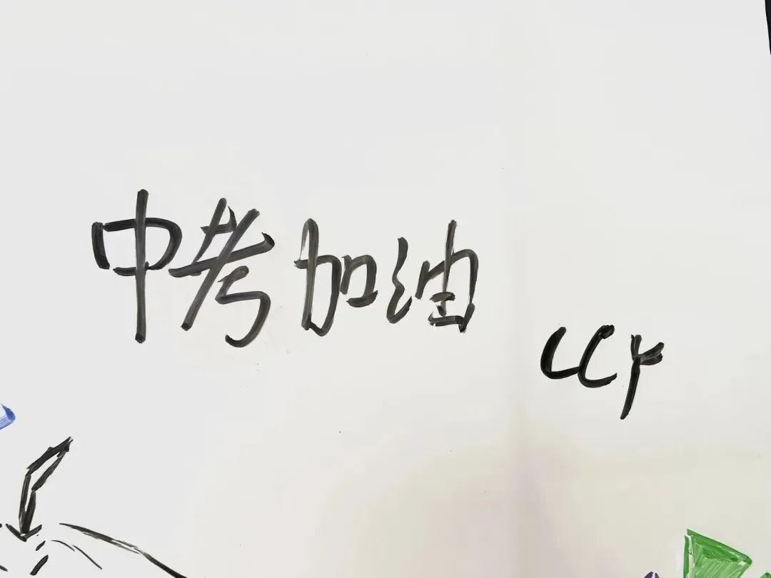 太好嗑!九年级学子白板大告白,写给中考的真心话全藏不住了~ 第20张