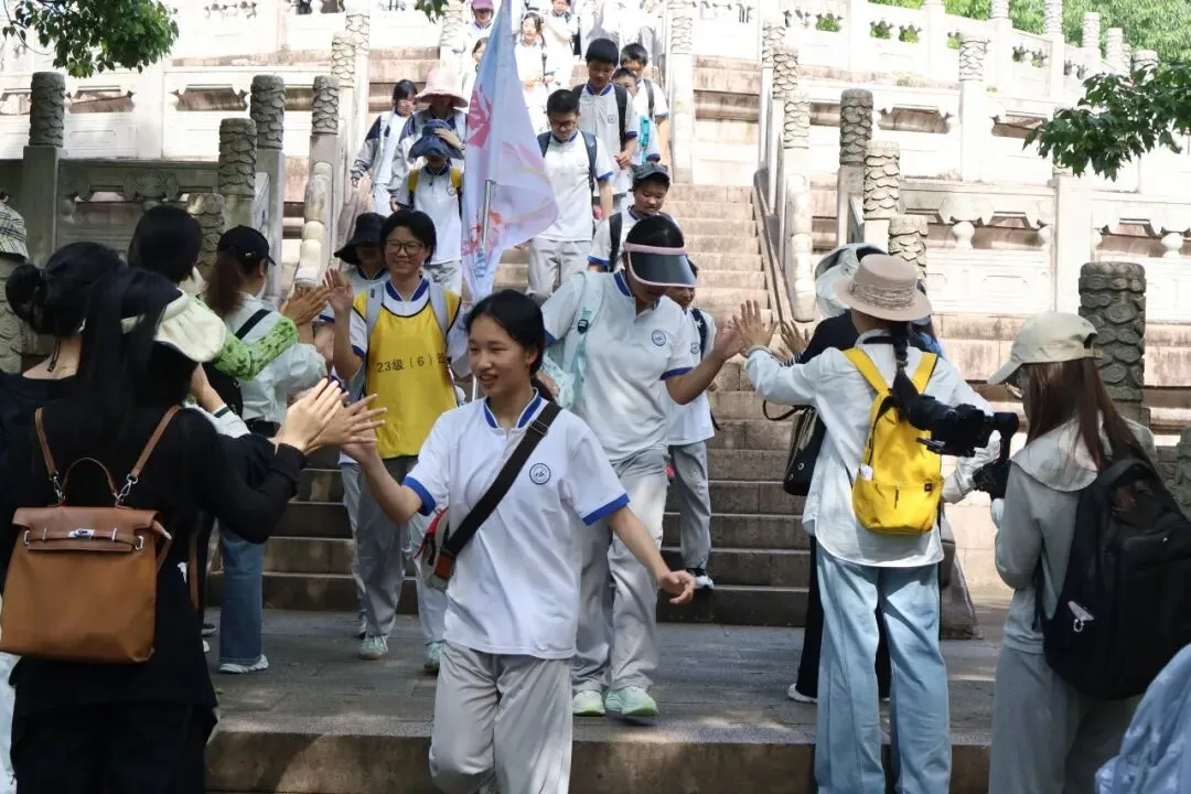 冲刺砺剑·决胜中考丨临海市第五中学九年级古城墙冲刺践学活动 第24张