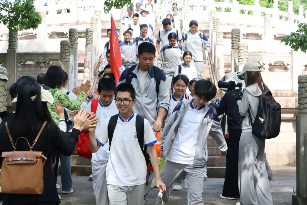冲刺砺剑·决胜中考丨临海市第五中学九年级古城墙冲刺践学活动 第25张