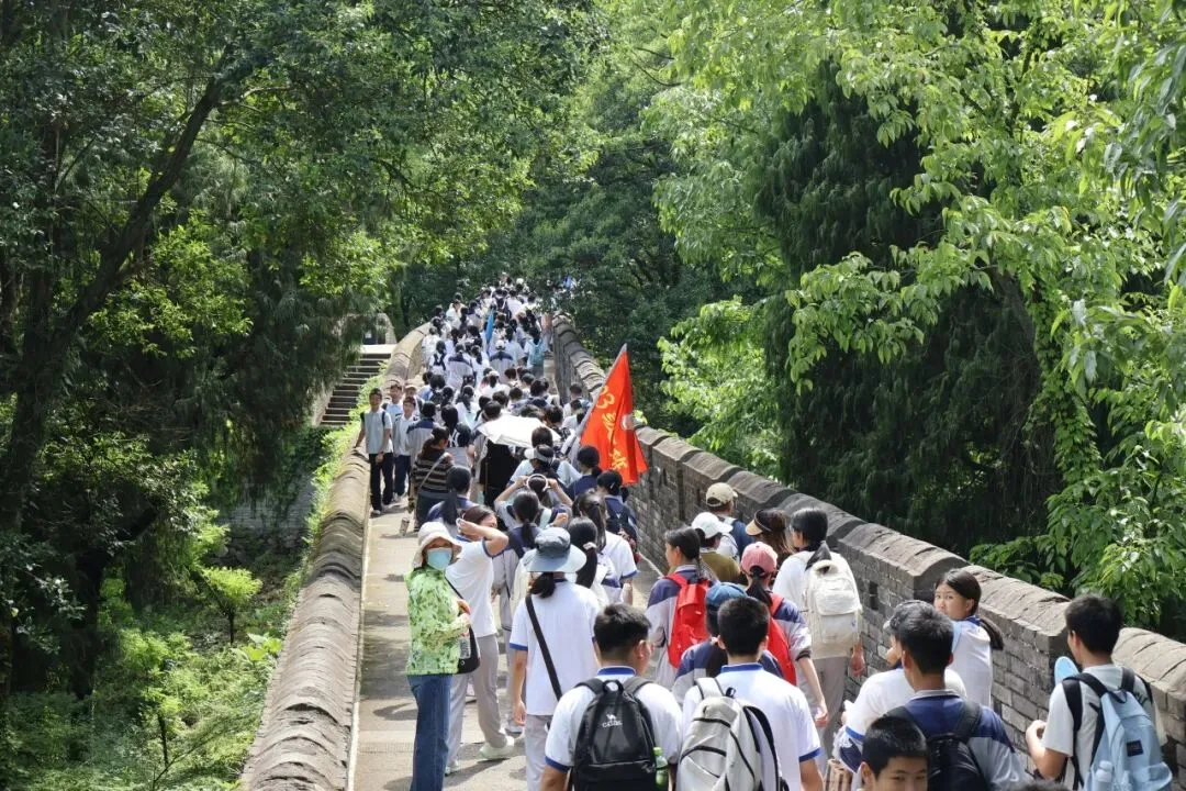 冲刺砺剑·决胜中考丨临海市第五中学九年级古城墙冲刺践学活动 第28张