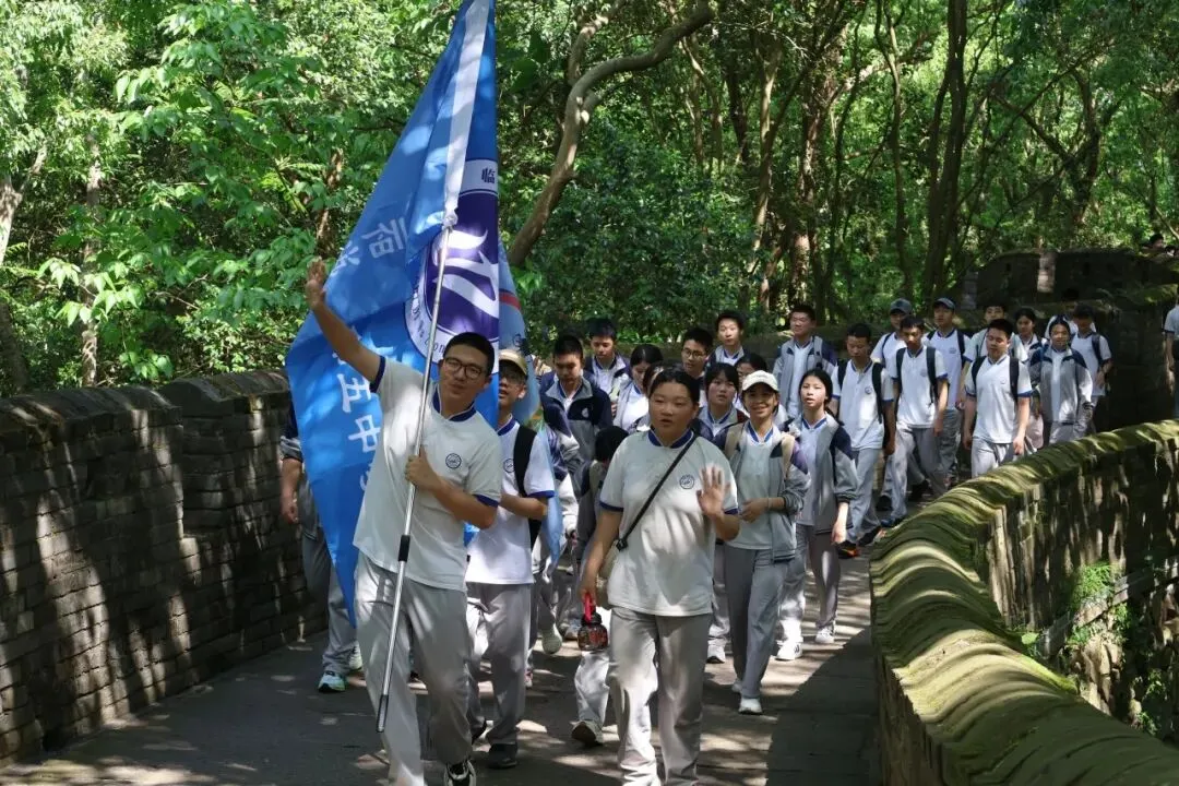冲刺砺剑·决胜中考丨临海市第五中学九年级古城墙冲刺践学活动 第29张