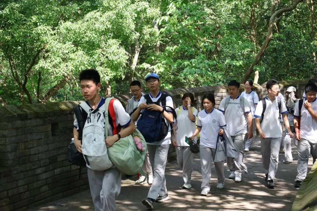 冲刺砺剑·决胜中考丨临海市第五中学九年级古城墙冲刺践学活动 第30张
