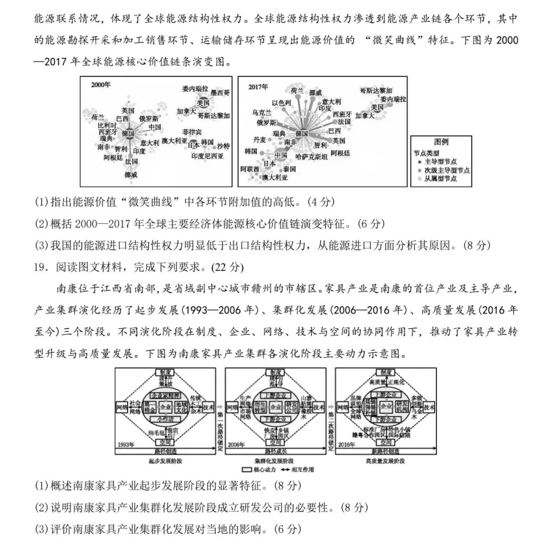 2026年广东省普通高中学业水平选择性考试地理模拟卷(一) 第6张