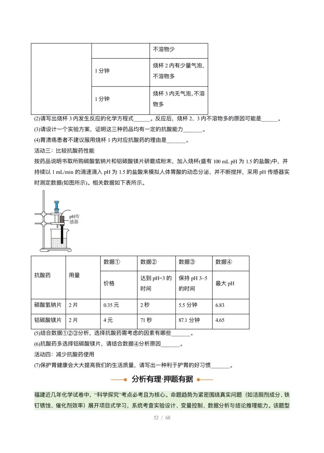 【中考化学】2026年中考化学终极猜想12-18 第10张