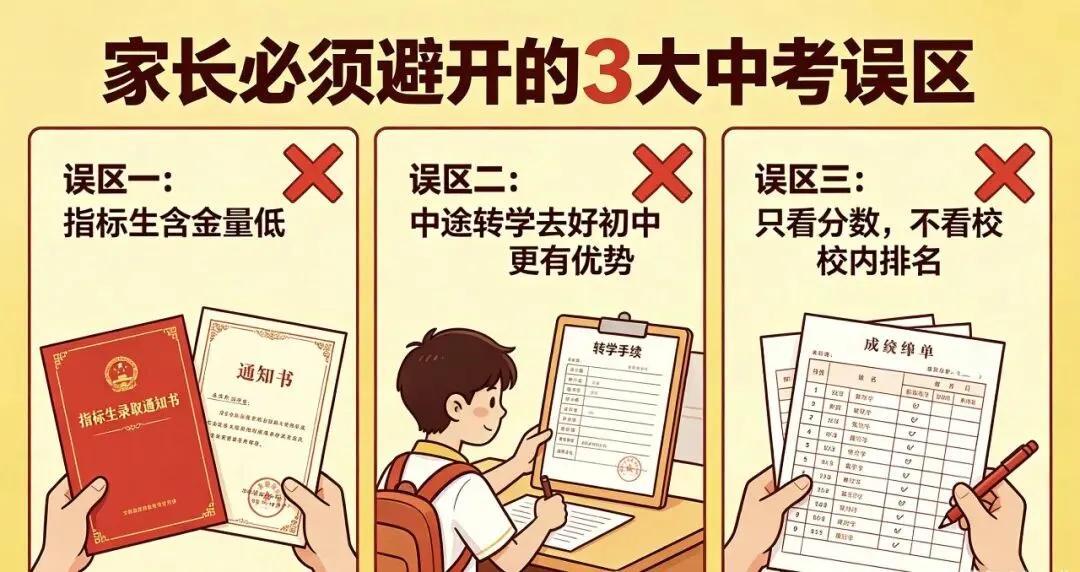 别只盯着分数!中考指标生vs统招生,一字之差,升学天差地别. 第5张