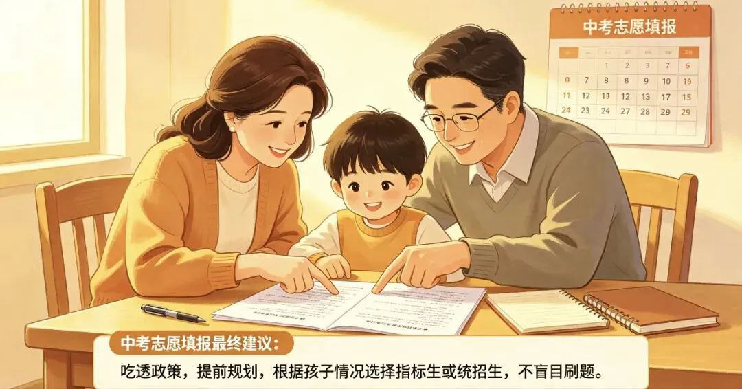 别只盯着分数!中考指标生vs统招生,一字之差,升学天差地别. 第6张