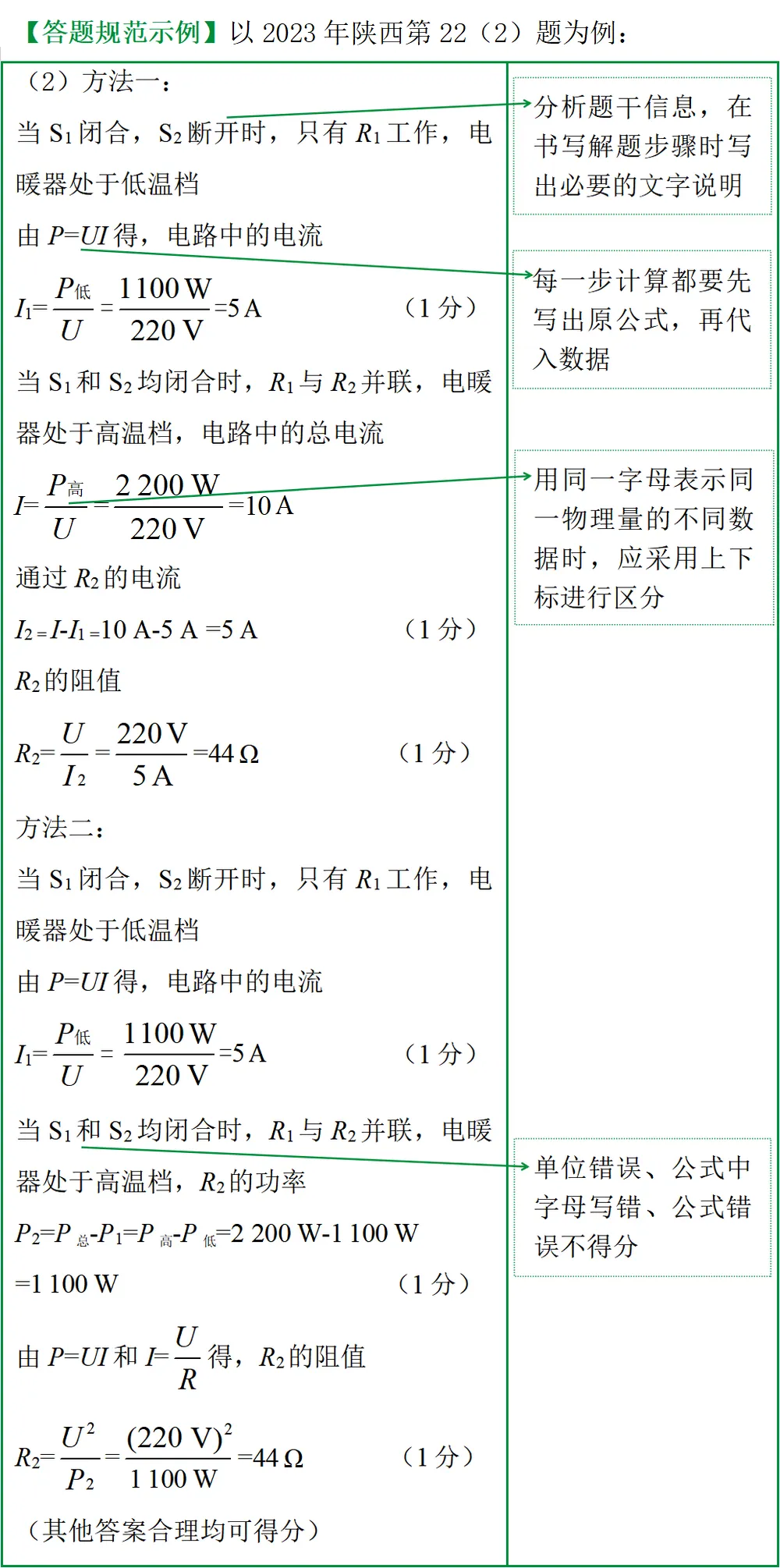 【收藏】2026中考物理答题技巧!! 第15张