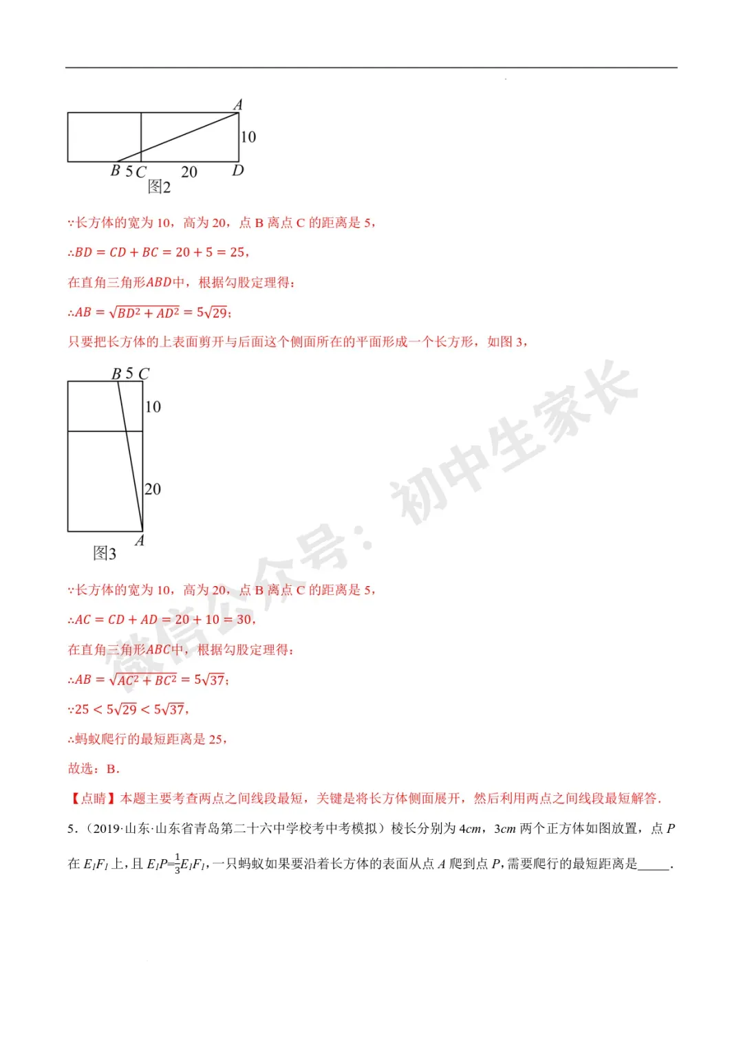 2026年中考数学几何最值问题重点题型汇编(全国通用),可打印! 第77张
