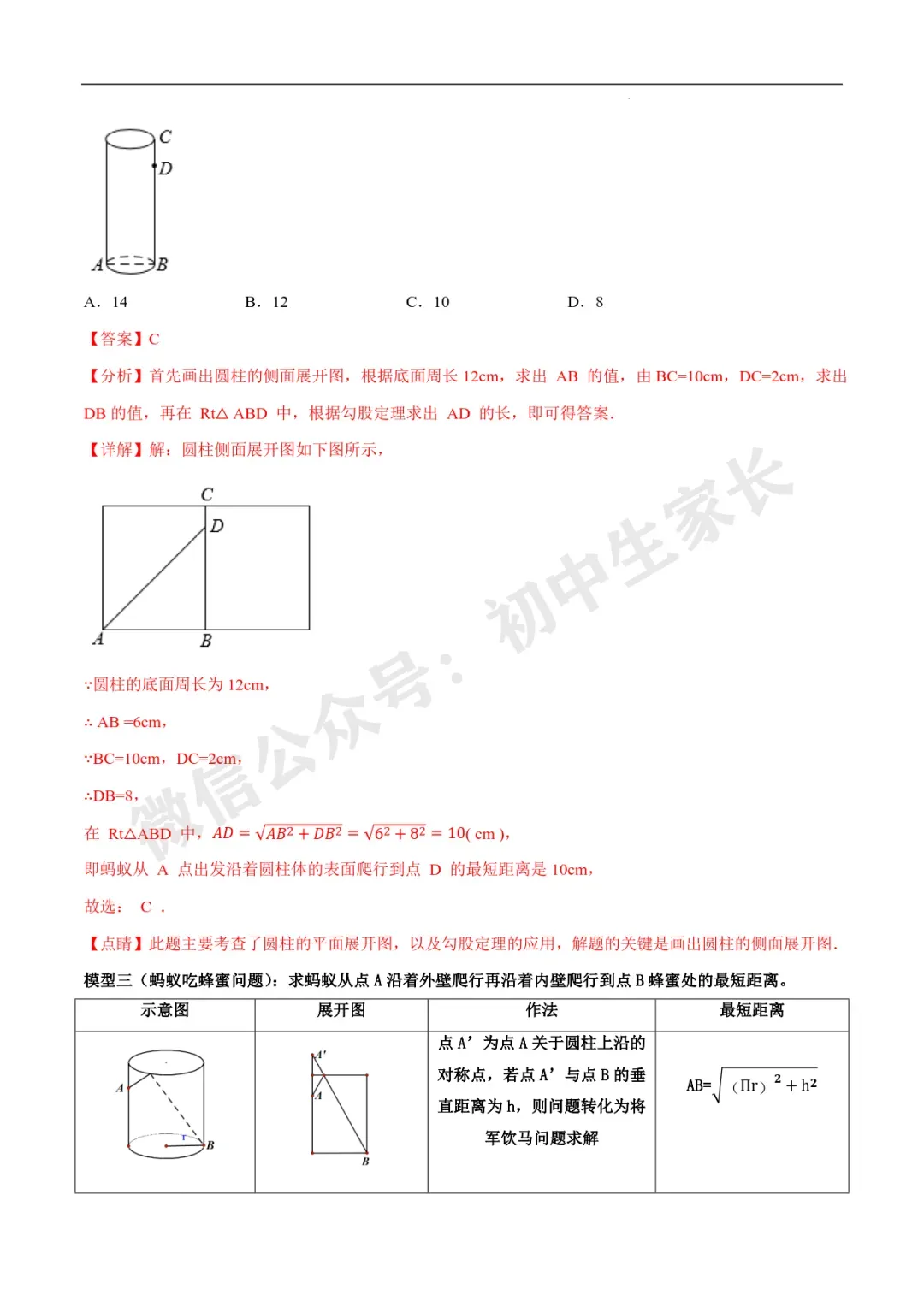 2026年中考数学几何最值问题重点题型汇编(全国通用),可打印! 第86张