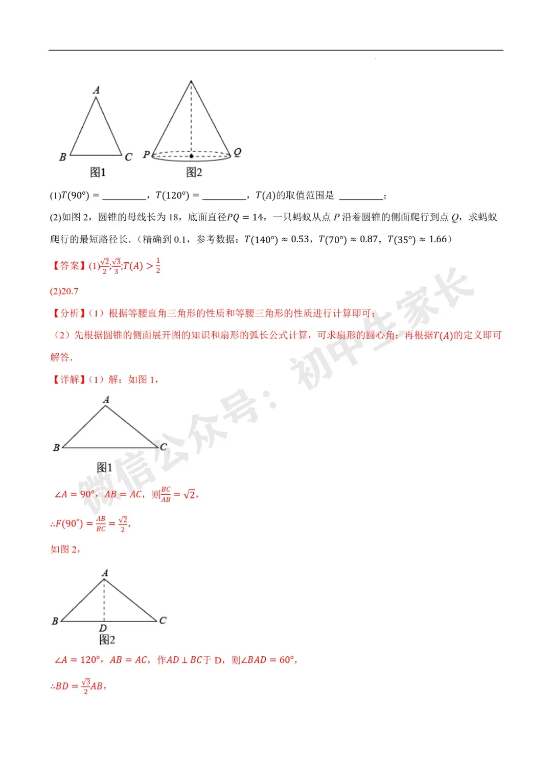 2026年中考数学几何最值问题重点题型汇编(全国通用),可打印! 第95张