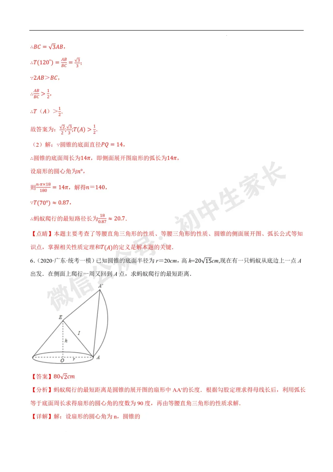2026年中考数学几何最值问题重点题型汇编(全国通用),可打印! 第96张