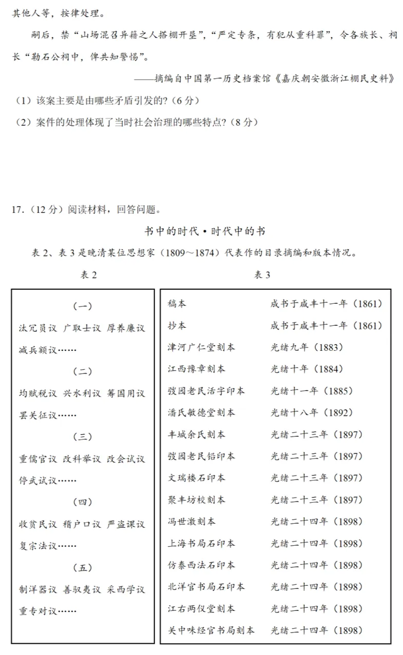 高考真题|2023年高考山东卷历史试题和答案 第6张