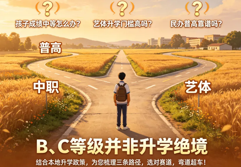 2026南宁中考倒计时|公办普高录取率仅40%,B/C等级考生择校攻略请查收 第6张