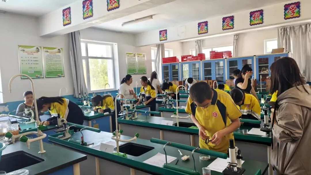 模考砺锋芒 逐梦向中考——杜尔基中学开展理化生实验模拟演练 第14张