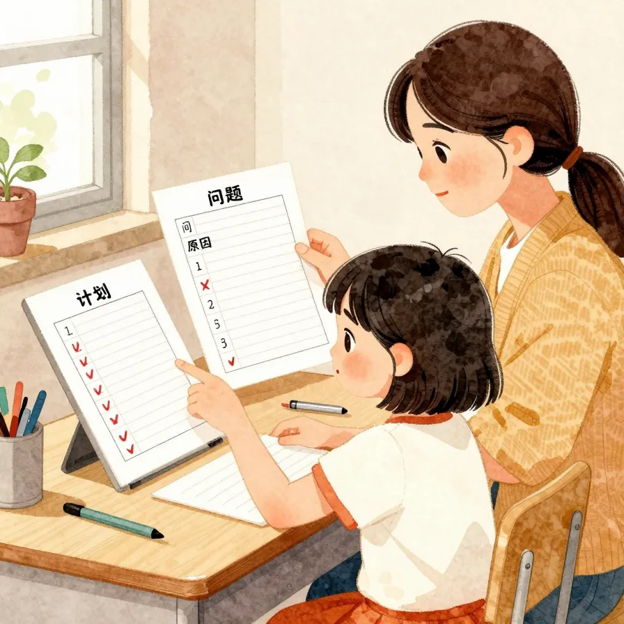 期中考后,聪明的妈妈只说了3句话,孩子期末逆袭到前十 第2张