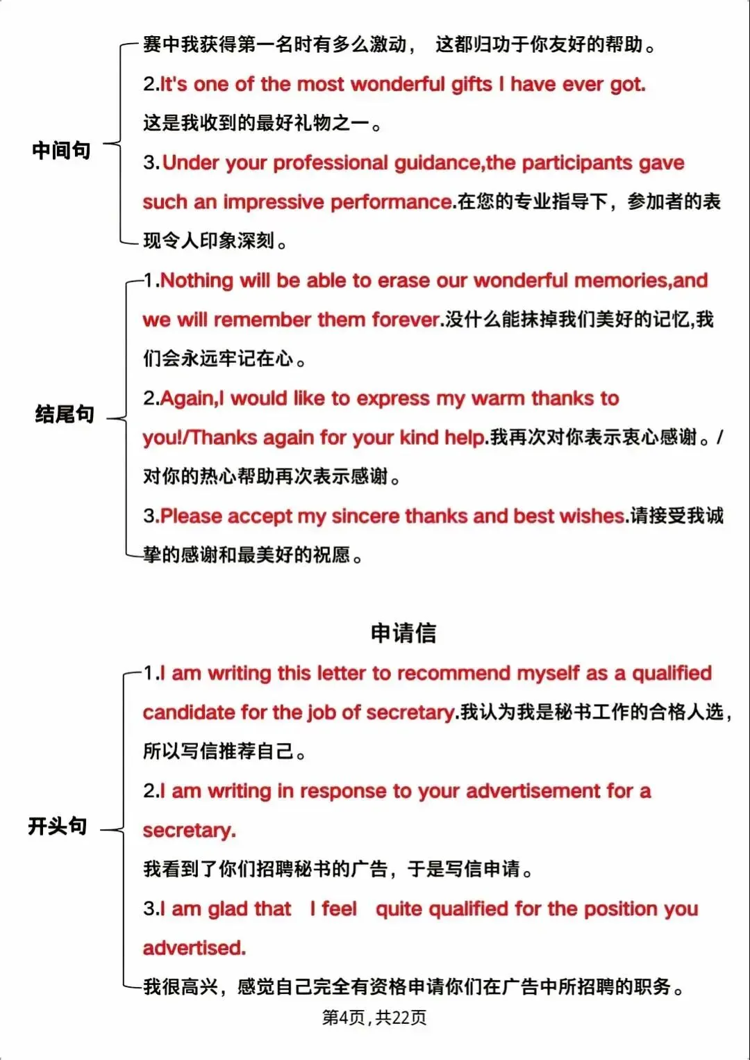 中考/高考英语作文救命模板!背会这几句,再也不怕写作文 第3张 中考/高考英语作文救命模板!背会这几句,再也不怕写作文 第3张