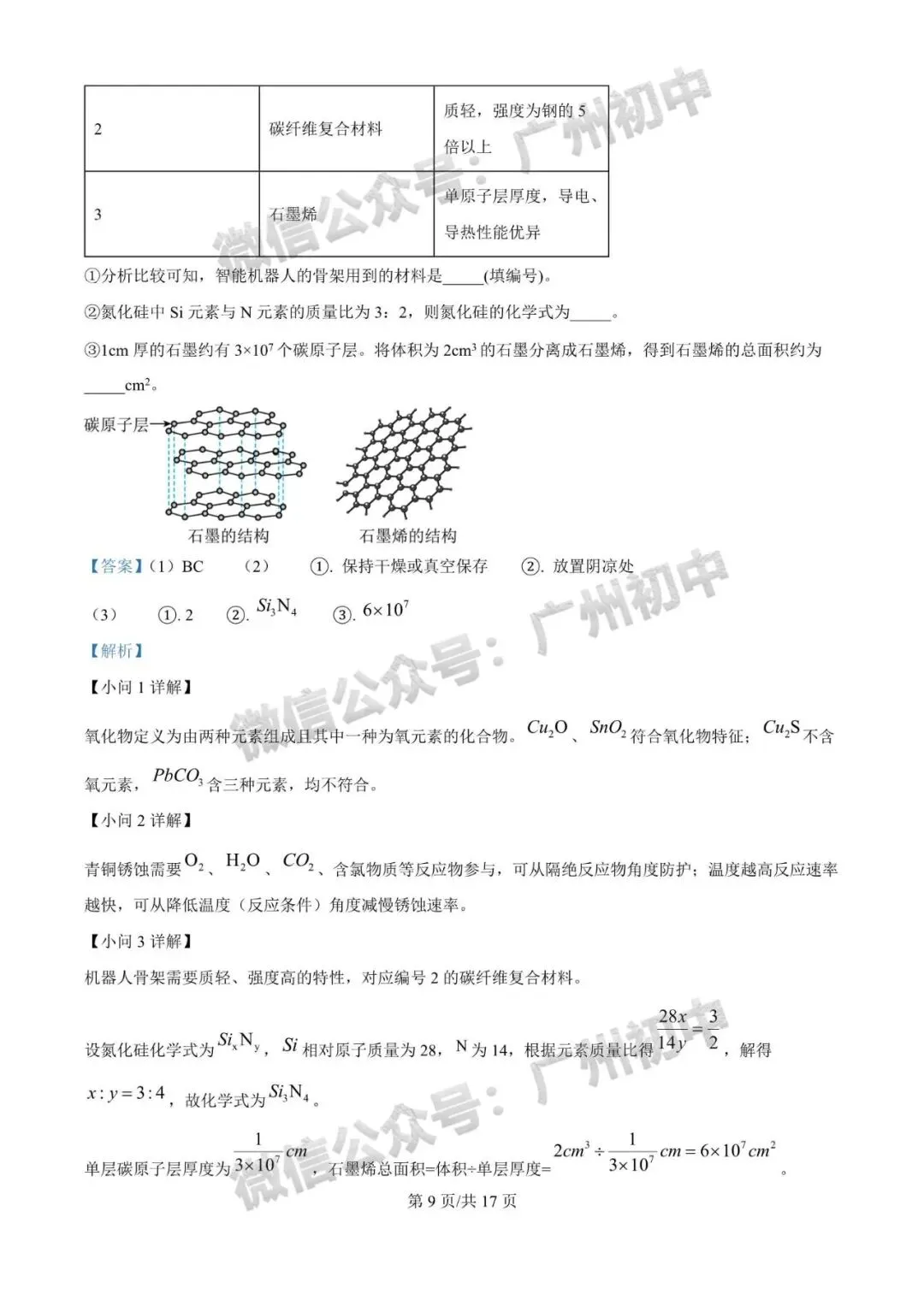 齐了!2026广州中考一模全科试题及参考答案合集!(电子版资料免费领取) 第106张
