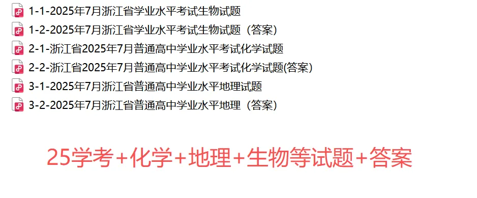 【学考真题】25浙江高中学考数学试题答案全解析(必做@0511) 第23张