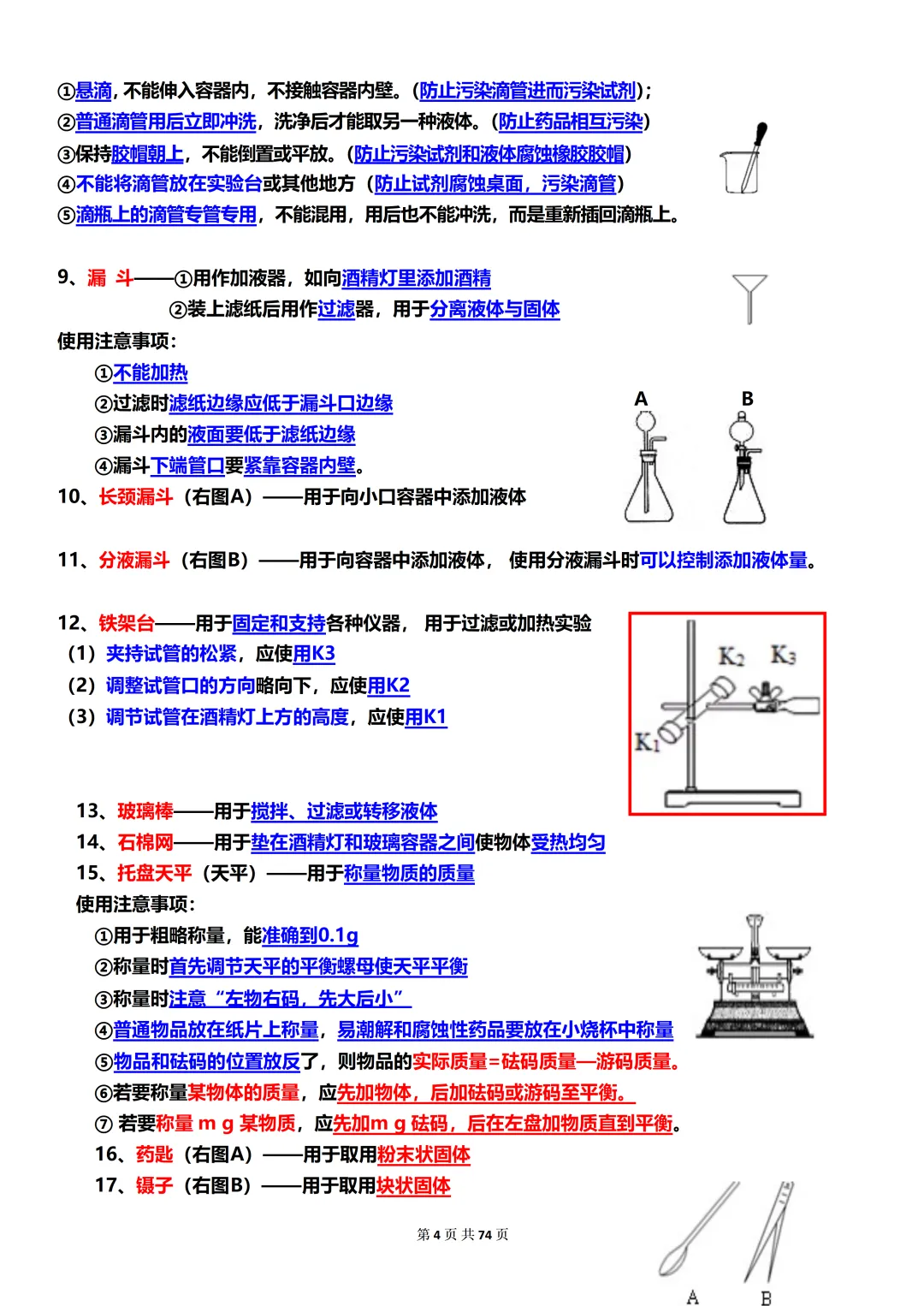 冲刺中考:初中化学1-12单元重难知识!中考照着复习,想丢分都难 第4张