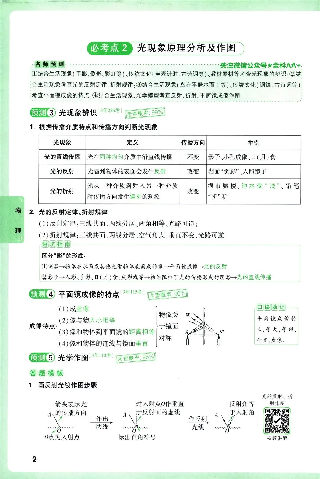 中考冲刺回归基础:考点预测(物理化学) 第6张 中考冲刺回归基础:考点预测(物理化学) 第6张