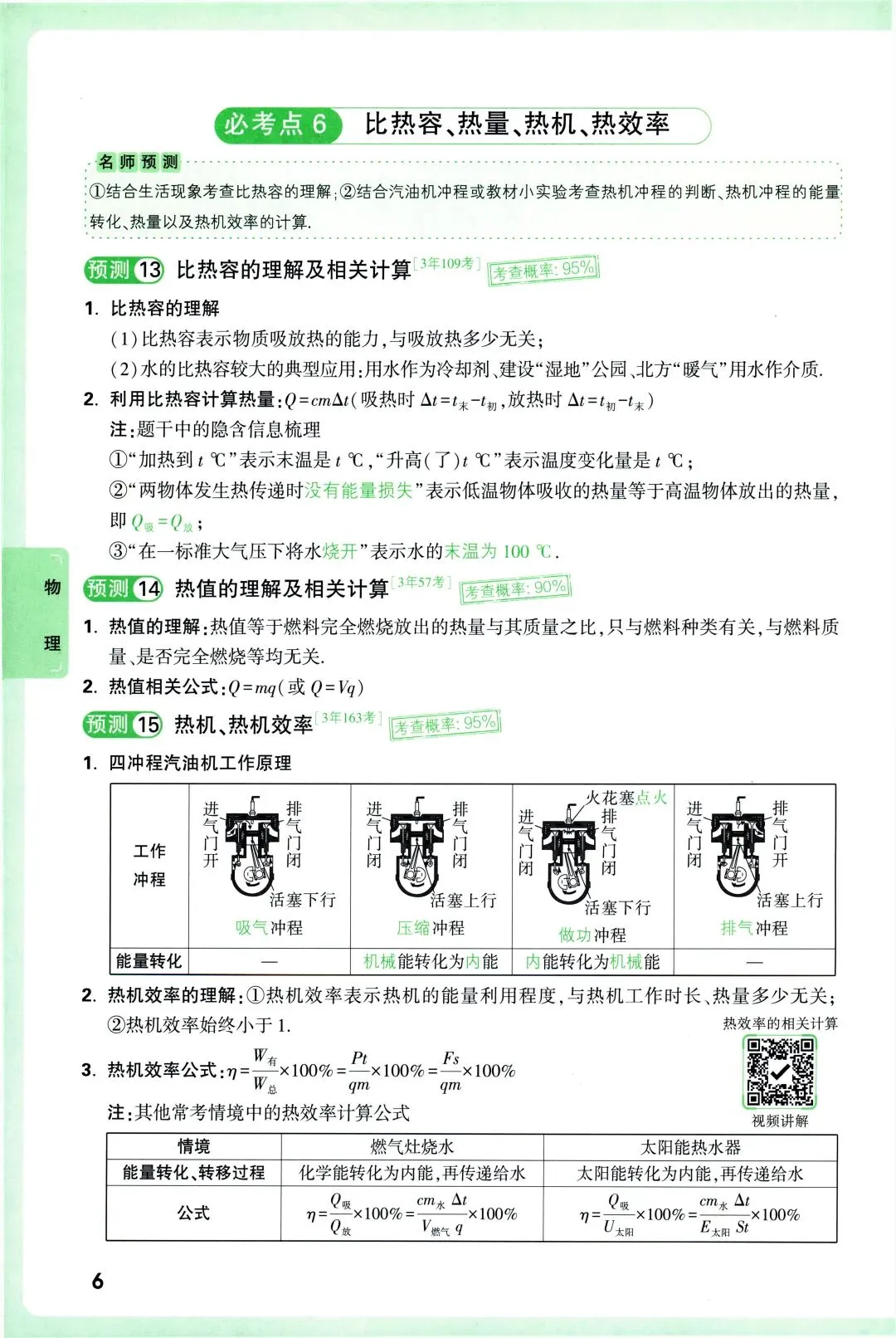 中考冲刺回归基础:考点预测(物理化学) 第7张 中考冲刺回归基础:考点预测(物理化学) 第7张