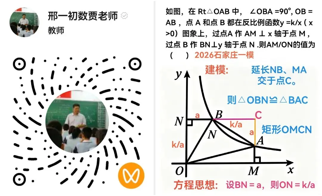 倒计时40天,河北中考反比例函数备考指南:看懂风向,精准抢分 第6张 倒计时40天,河北中考反比例函数备考指南:看懂风向,精准抢分 第6张