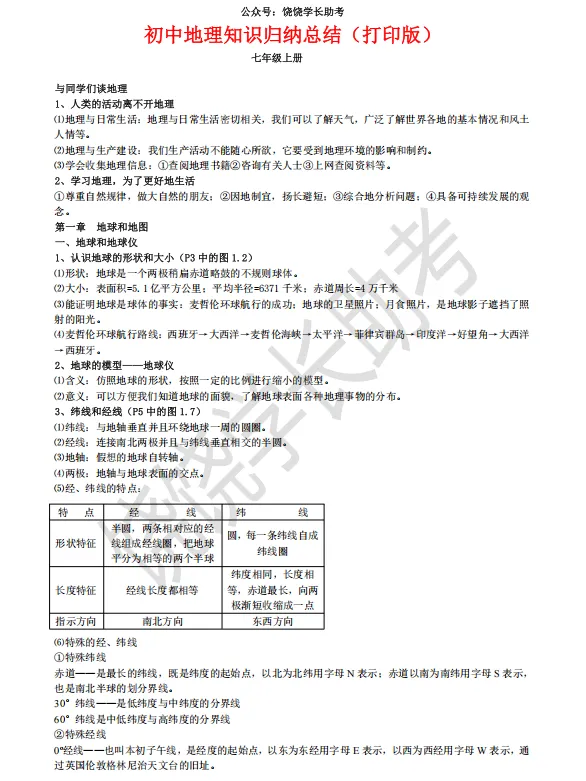 2020-2025年江西省地生会考真题试卷(含解析) 第3张