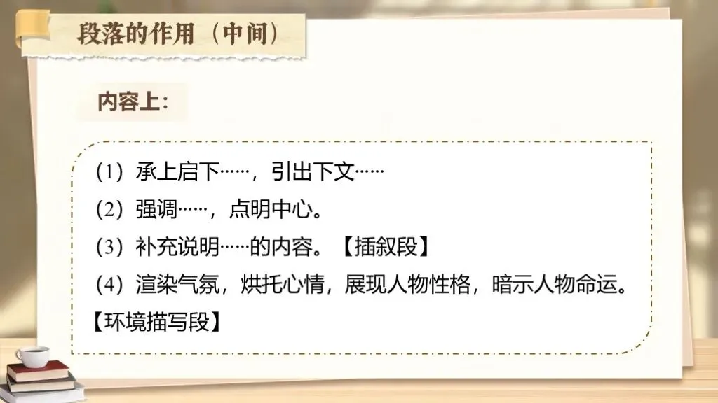 中考复习《专题十四:记叙文相关知识点梳理》| 要素、手法、情感三大核心考点+答题模板! 第38张