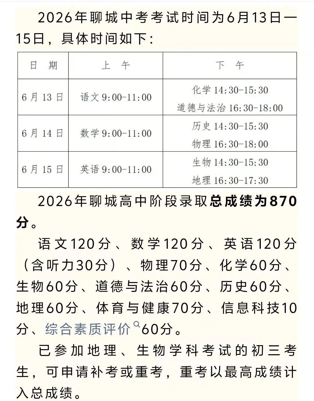 【2026中考】阳谷中考一模排名,备考策略及报考建议. 第3张