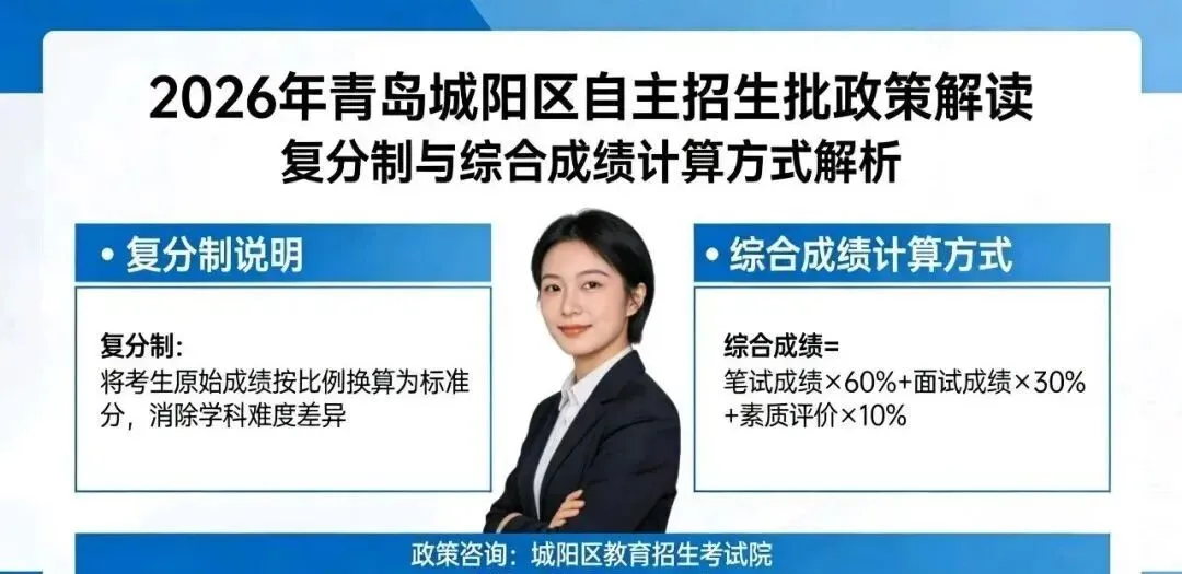 城阳区家长注意!2026 中考志愿新规千万别填错 第3张