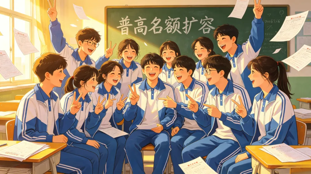 2026中考升学新变革!普高名额大幅扩容,初中生都有机会上普高了? 第3张