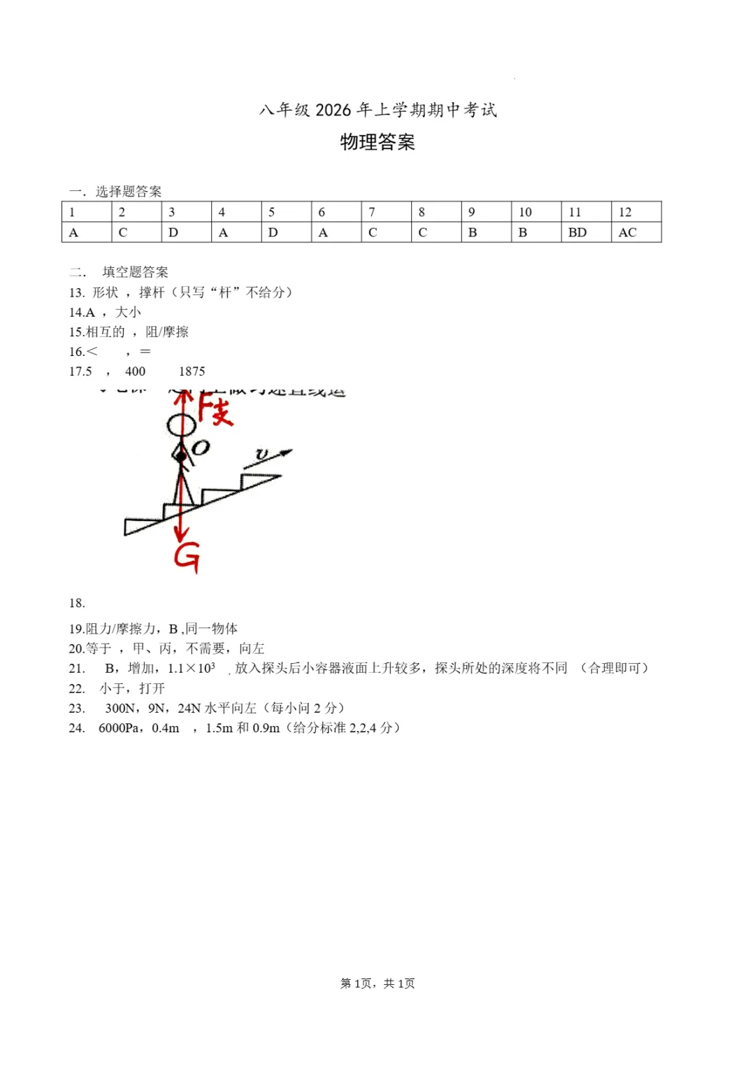 期中真题|湖南省长沙市明德教育集团2025-2026学年八年级下期中考试卷(全科) 第14张 期中真题|湖南省长沙市明德教育集团2025-2026学年八年级下期中考试卷(全科) 第14张