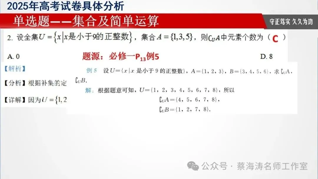备考讲座:2025年高考数学试卷分析暨高三备考经验分享会 第10张