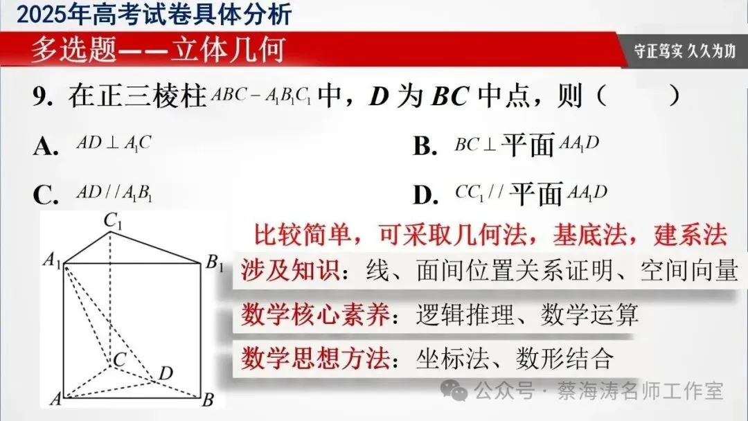 备考讲座:2025年高考数学试卷分析暨高三备考经验分享会 第18张