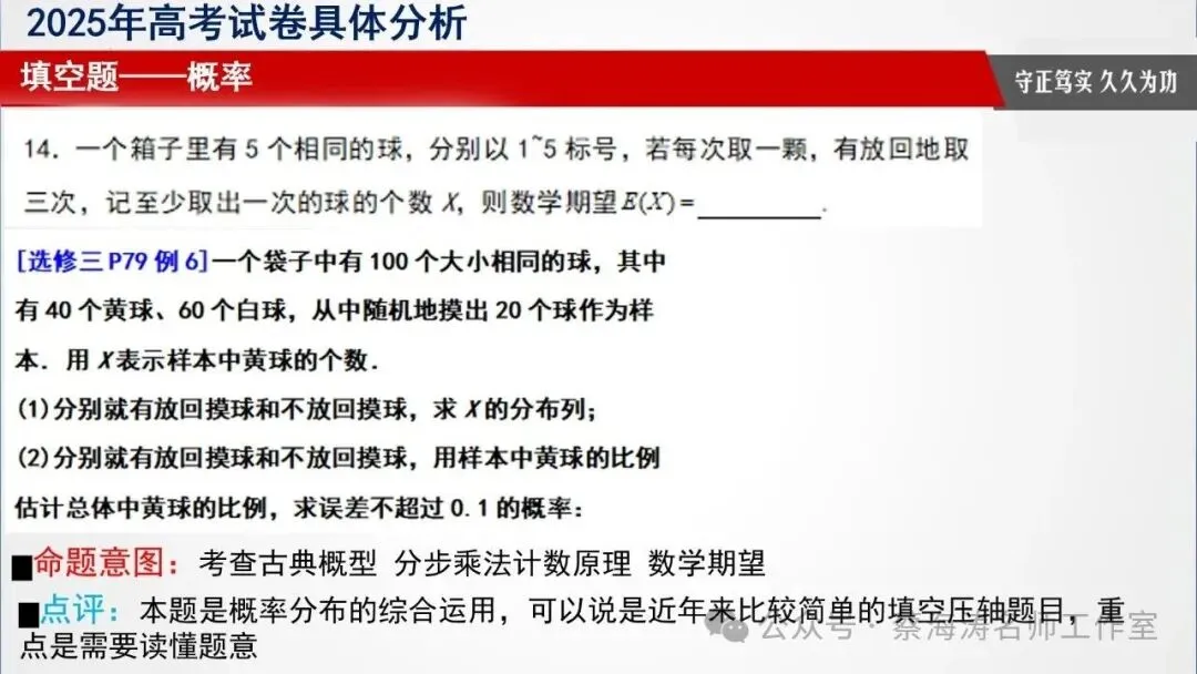 备考讲座:2025年高考数学试卷分析暨高三备考经验分享会 第37张