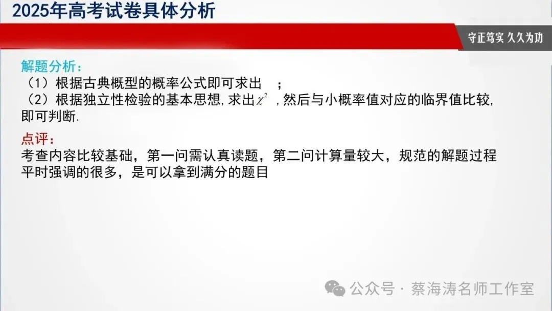 备考讲座:2025年高考数学试卷分析暨高三备考经验分享会 第40张