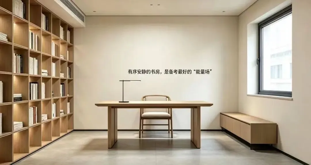 中考冲刺|中学生书房4大布局,稳心神、提专注力、超常发挥 第1张