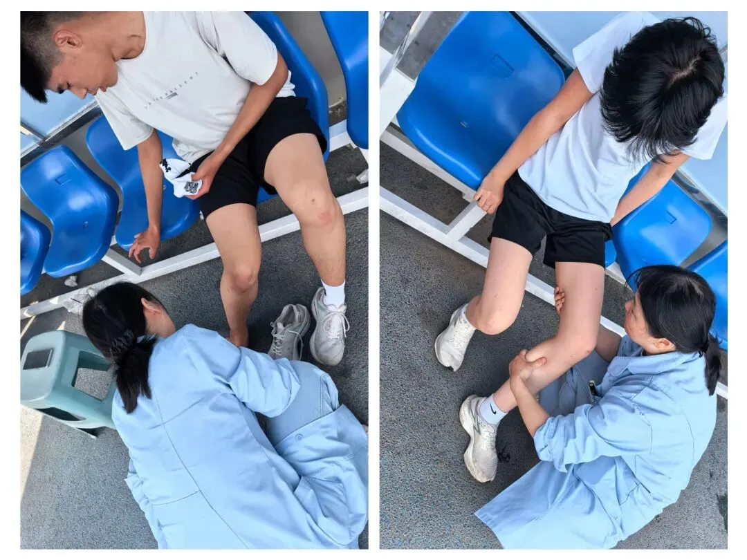 护航中考体育 守护青春赛场——市西社区卫生服务中心全力做好体育考试医疗保障 第1张