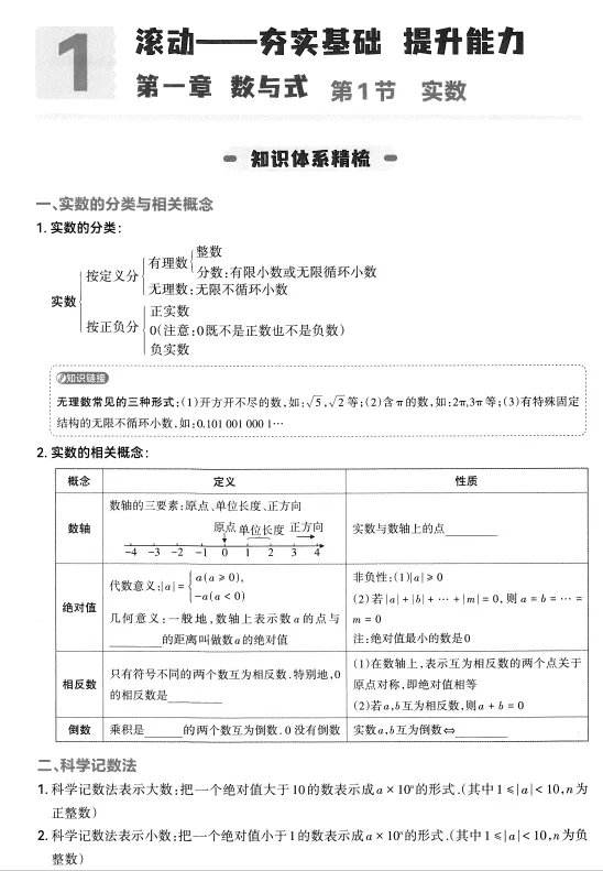 2026《中考总复习 滚动迁移》语数英三科(山西专版) 第4张