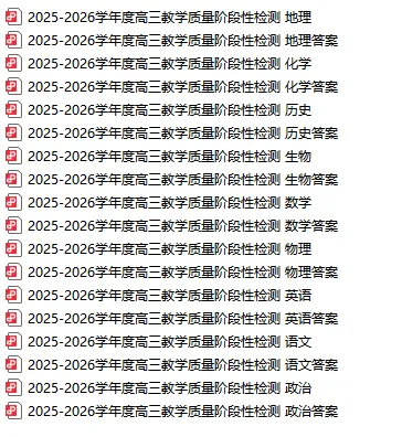 最全汇总!山东15市高三二模全科试卷+答案 第6张