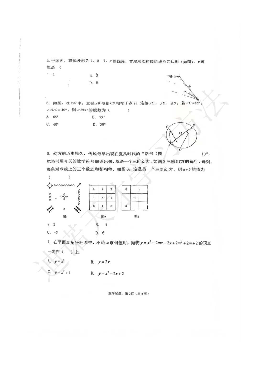 济南各学校推荐生、综合素质评价真题:省实验、历二、山师附中、济钢高中、济南一中、大学城实验等! 第8张