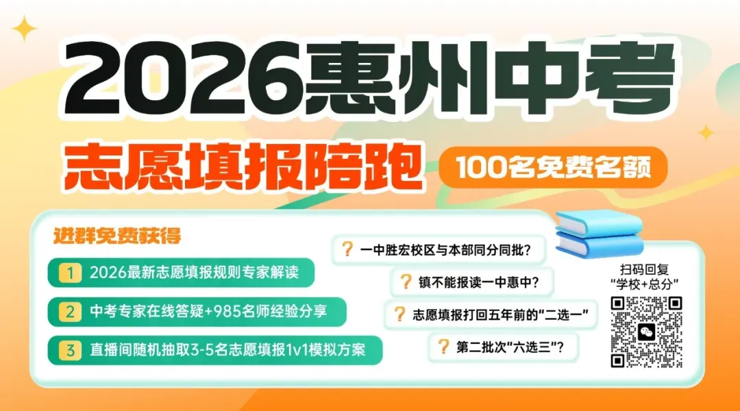惠城区2026年社会考生中考英语听说考试有关事项的通知 第4张