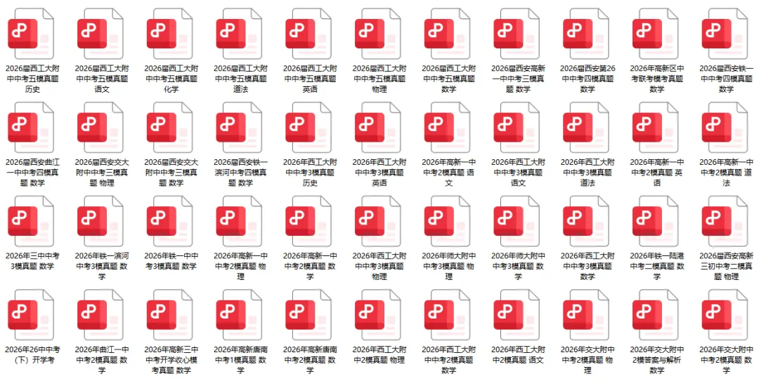 【中考模考】2026届西工大附中中考五模全科真题,PDF可下载→ 第3张 【中考模考】2026届西工大附中中考五模全科真题,PDF可下载→ 第3张