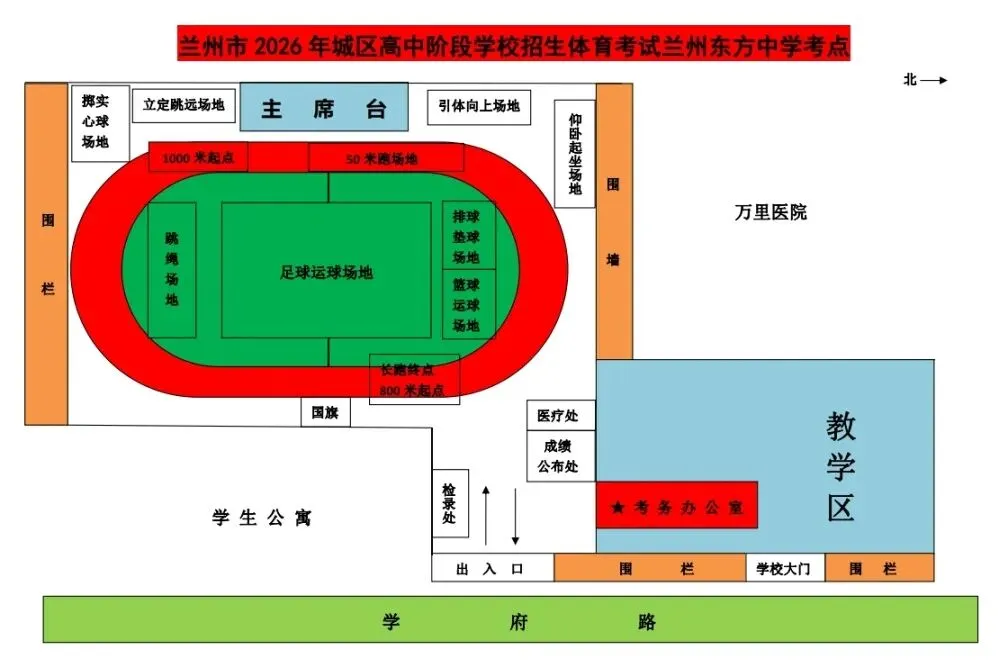 体育中考 | 2026年兰州市城区高中阶段学校招生体育考试温馨提示 第14张