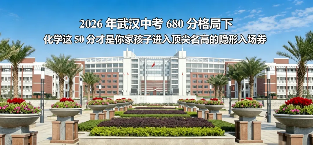 2026年武汉中考680分格局下,化学这50分才是你家孩子进入顶尖名高的隐形入场券 第1张