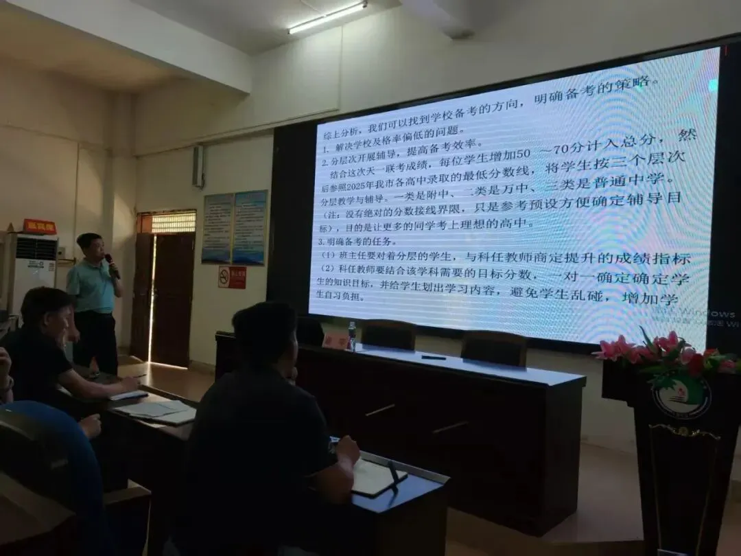 精准施策冲中考 凝心聚力提质效——卓平校长莅临新中初级中学开展备考专题指导 第7张