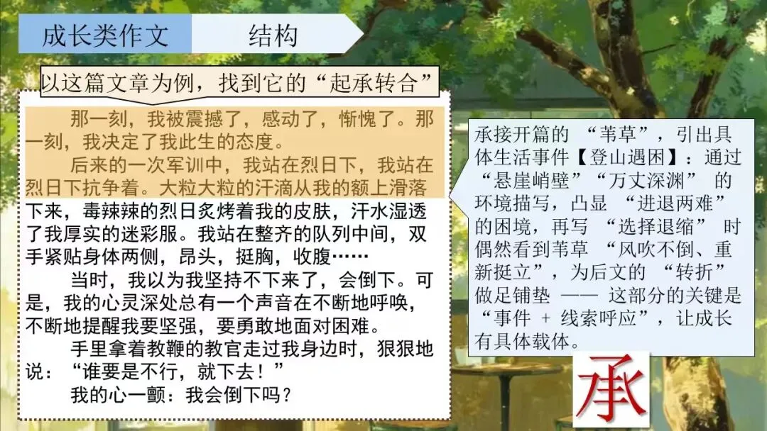 中考成长类作文这样讲太赞了! 第14张