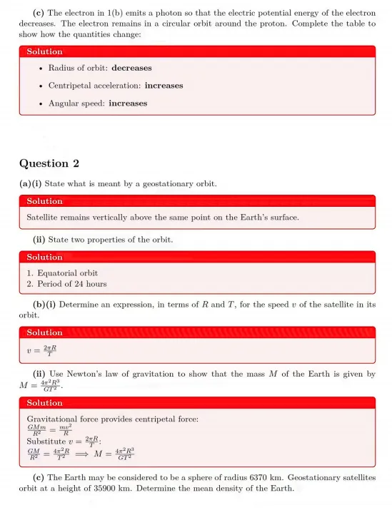 【5.11场】Alevel物理9702真题解析,P4空白卷+答案 第2张