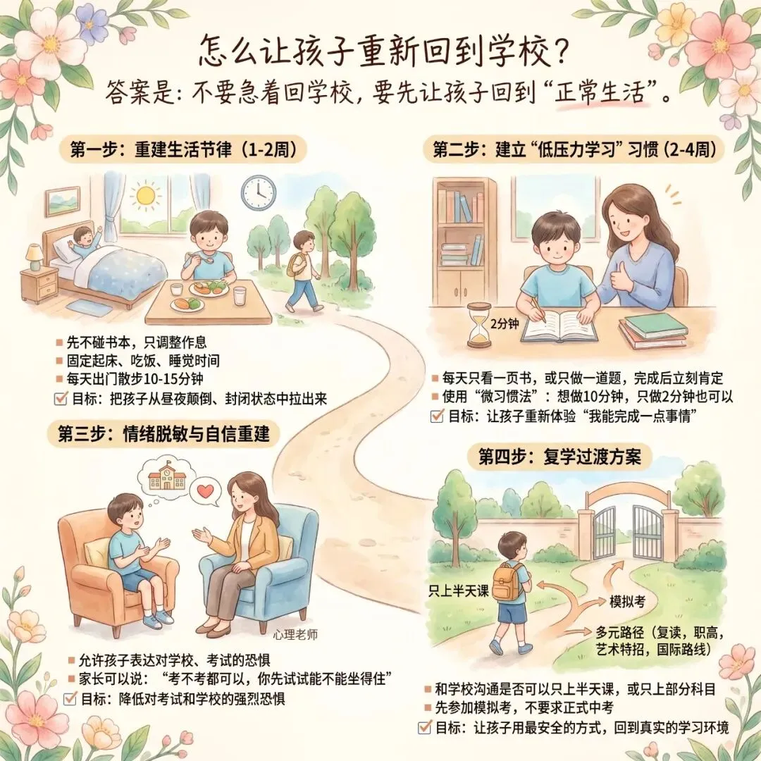 中考在即,孩子却休学在家?别慌!这样做比逼迫更有效 第13张