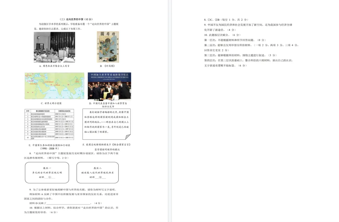 上海初中中考「历史小论文」分类汇编(电子版可打印) 第4张 上海初中中考「历史小论文」分类汇编(电子版可打印) 第4张